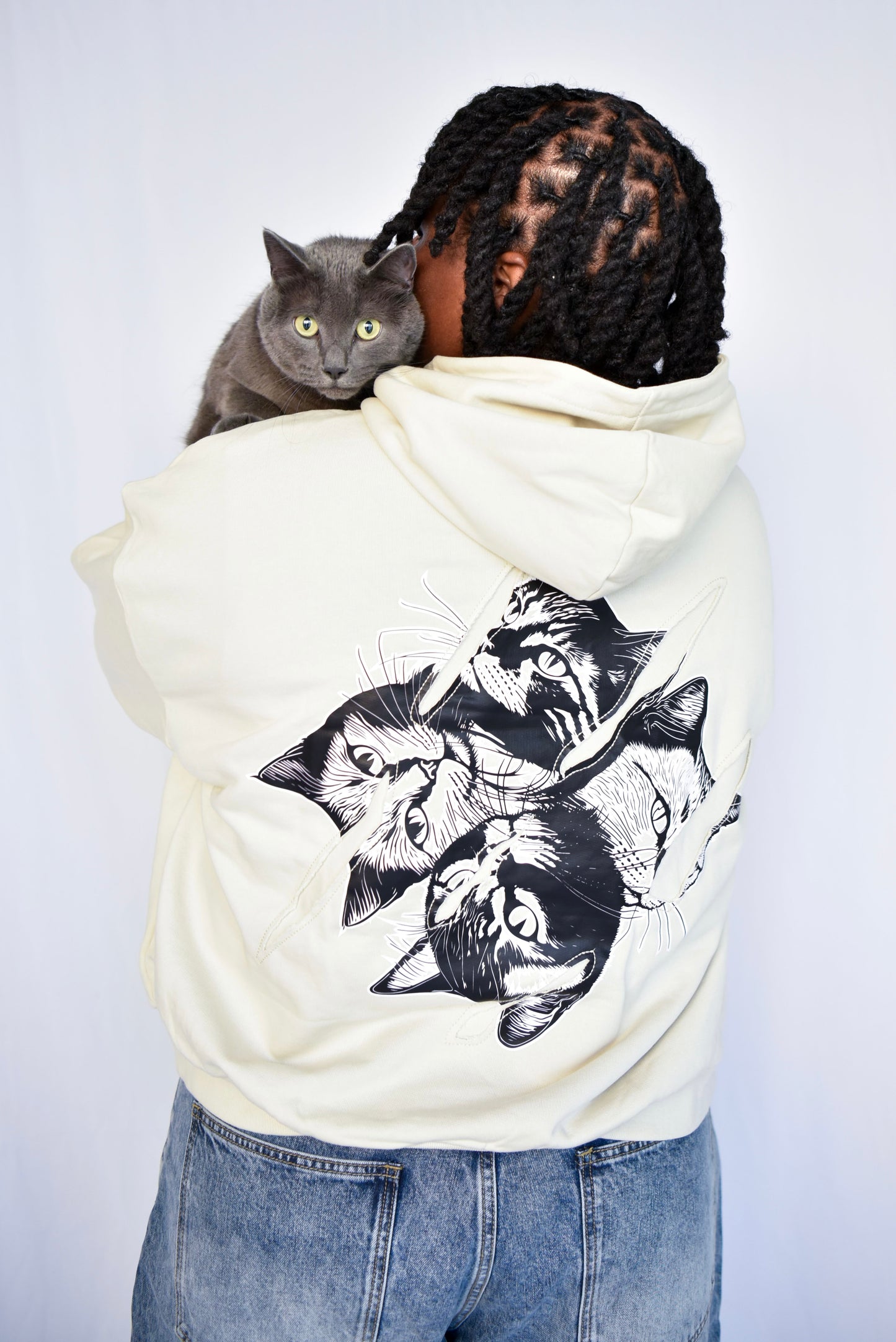 Thr33Space Oversized Hoodie