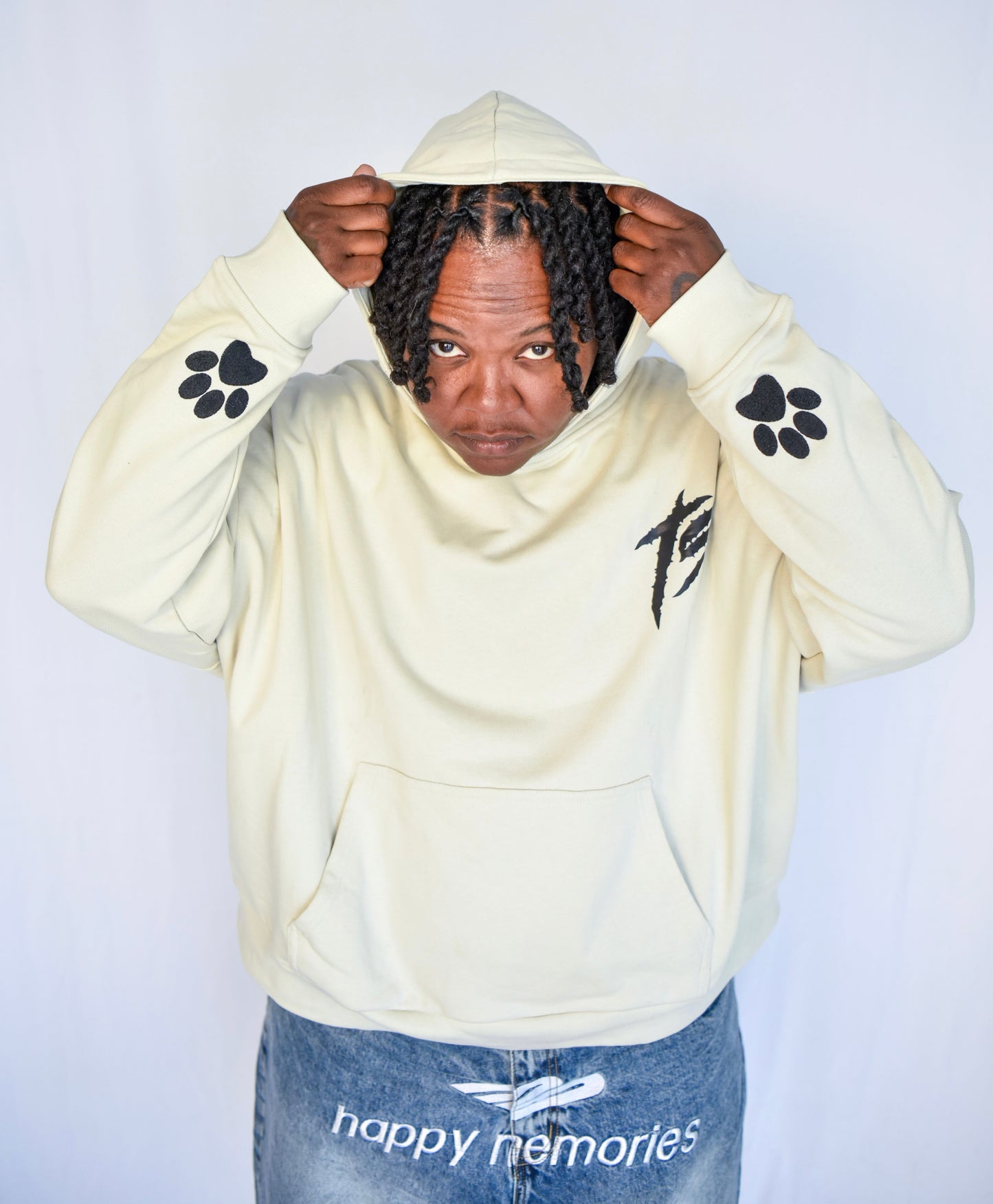 Thr33Space Oversized Hoodie